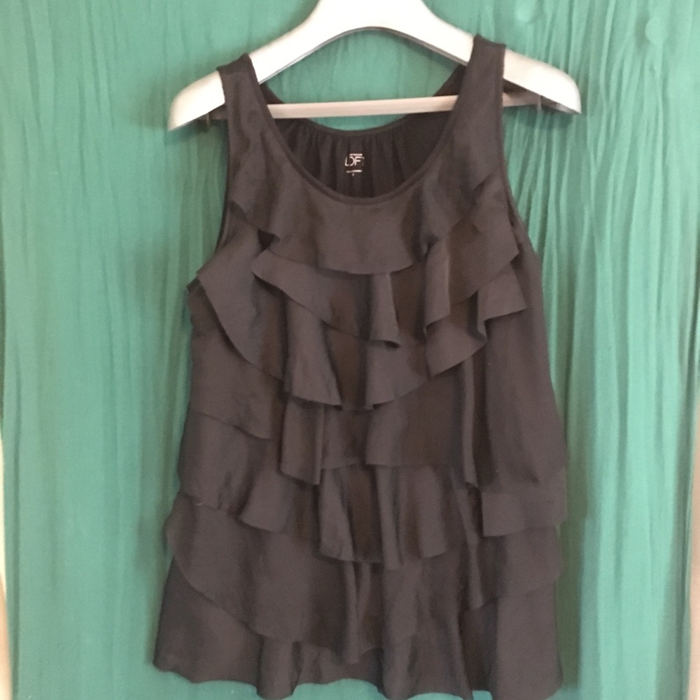 Ruffled Loft Tank